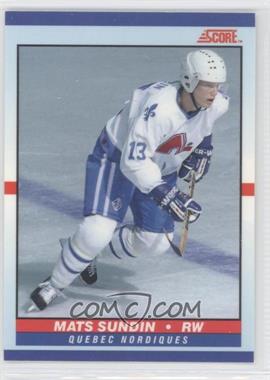 1990-91 Score Young Superstars - [Base] #7 - Mats Sundin