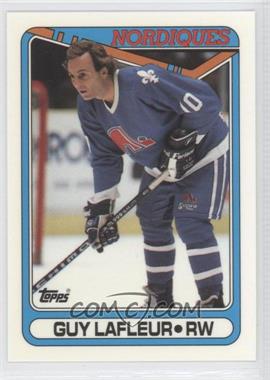 1990-91 Topps - [Base] - Tiffany #142 - Guy Lafleur