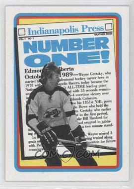 1990-91 Topps - [Base] #1 - Wayne Gretzky