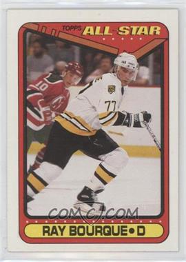 1990-91 Topps - [Base] #196 - Ray Bourque [EX to NM]