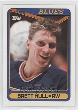 1990-91 Topps - [Base] #77 - Brett Hull