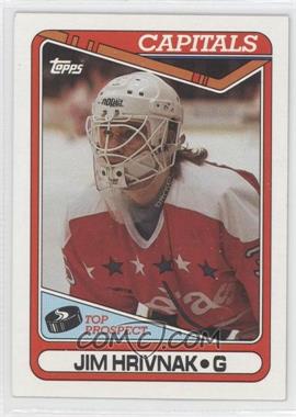 1990-91 Topps - [Base] #9 - Jim Hrivnak