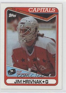 1990-91 Topps - [Base] #9 - Jim Hrivnak