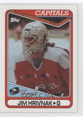 1990-91 Topps - [Base] #9 - Jim Hrivnak