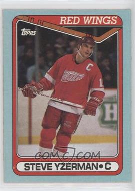 1990-91 Topps - Box Bottoms #J - Steve Yzerman [Good to VG‑EX]