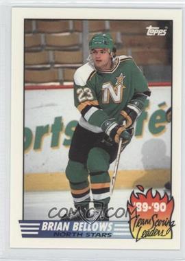 1990-91 Topps - Team Scoring Leaders - Tiffany #15 - Brian Bellows