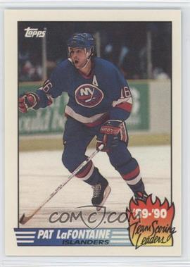 1990-91 Topps - Team Scoring Leaders #10 - Pat LaFontaine