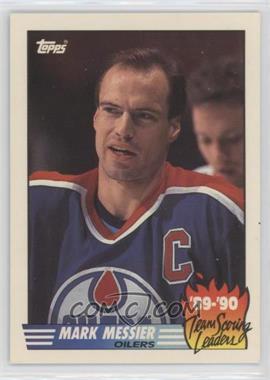 1990-91 Topps - Team Scoring Leaders #16 - Mark Messier