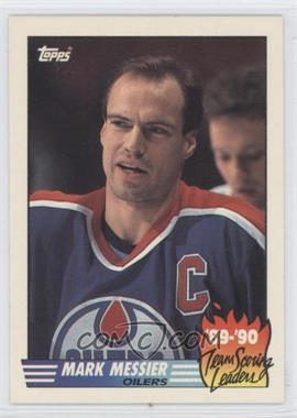 1990-91 Topps - Team Scoring Leaders #16 - Mark Messier