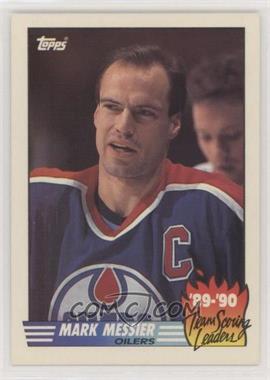 1990-91 Topps - Team Scoring Leaders #16 - Mark Messier