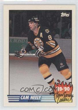 1990-91 Topps - Team Scoring Leaders #3 - Cam Neely