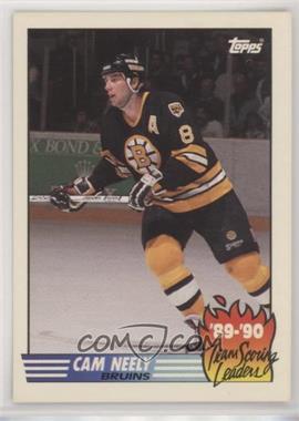 1990-91 Topps - Team Scoring Leaders #3 - Cam Neely