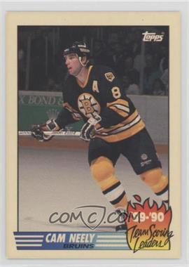 1990-91 Topps - Team Scoring Leaders #3 - Cam Neely