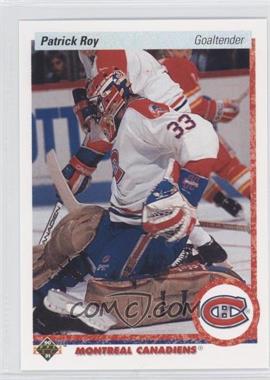 1990-91 Upper Deck - [Base] #153.1 - Patrick Roy (Height 6'0")