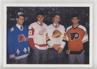 Owen Nolan, Keith Primeau, Petr Nedved, Mike Ricci