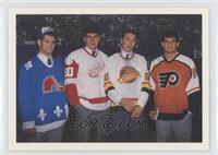 Owen Nolan, Keith Primeau, Petr Nedved, Mike Ricci [EX to NM]