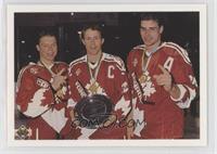 Kris Draper, Eric Lindros, Steven Rice