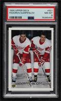 Checklist - Johan Garpenlov, Sergei Fedorov [PSA 8 NM‑MT]