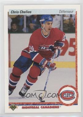 1990-91 Upper Deck French - [Base] #174 - Chris Chelios