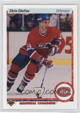 1990-91 Upper Deck French - [Base] #174 - Chris Chelios