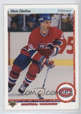 1990-91 Upper Deck French - [Base] #174 - Chris Chelios