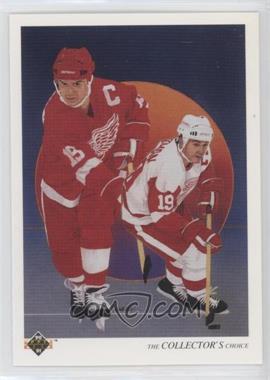 1990-91 Upper Deck French - [Base] #303 - Steve Yzerman