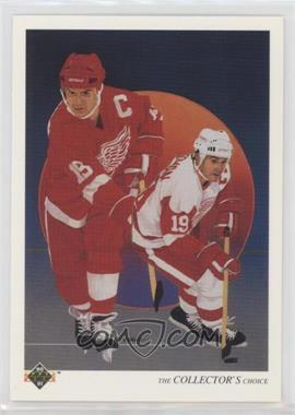 1990-91 Upper Deck French - [Base] #303 - Steve Yzerman