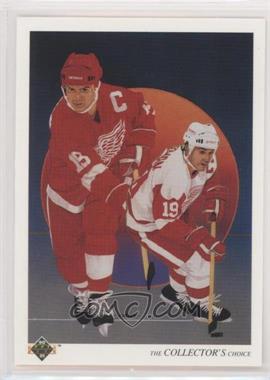 1990-91 Upper Deck French - [Base] #303 - Steve Yzerman