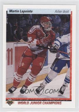 1990-91 Upper Deck French - [Base] #467 - Martin Lapointe
