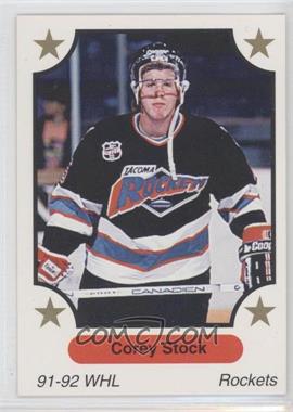 1991-92 7th Inning Sketch WHL - [Base] #162 - Corey Stock