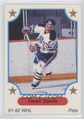 1991-92 7th Inning Sketch WHL - [Base] #229 - Derek Eberle