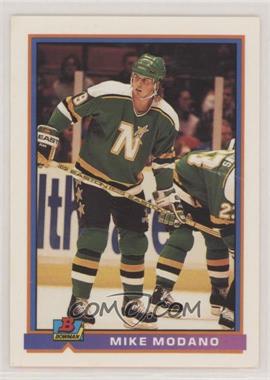 1991-92 Bowman - [Base] #125 - Mike Modano