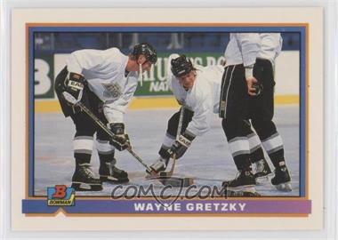 1991-92 Bowman - [Base] #176 - Wayne Gretzky [EX to NM]