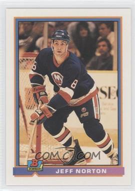 1991-92 Bowman - [Base] #225 - Jeff Norton