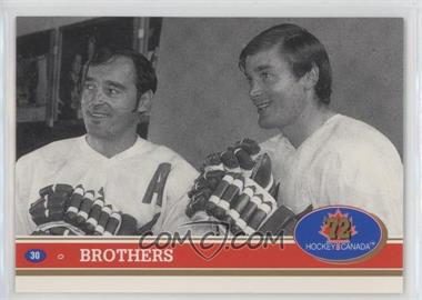 1991-92 Future Trends '72 Hockey Canada - [Base] #30 - Brothers (Phil Esposito, Tony Esposito)