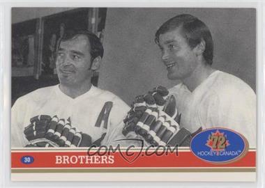 1991-92 Future Trends '72 Hockey Canada - [Base] #30 - Brothers (Phil Esposito, Tony Esposito)