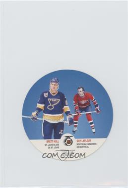 1991-92 Kraft - Peanut Butter Discs #66 - Brett Hull, Guy Lafleur