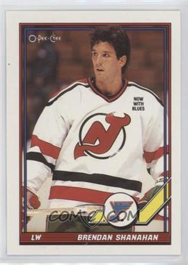 1991-92 O-Pee-Chee - [Base] #140 - Brendan Shanahan