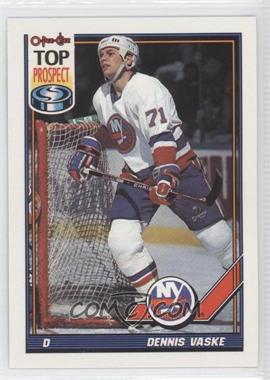 1991-92 O-Pee-Chee - [Base] #230 - Dennis Vaske