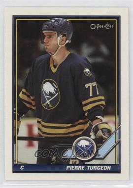 1991-92 O-Pee-Chee - [Base] #416 - Pierre Turgeon