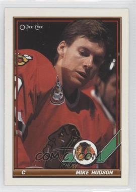 1991-92 O-Pee-Chee - [Base] #495 - Mike Hudson