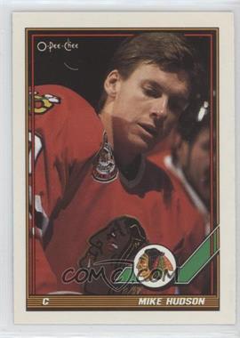 1991-92 O-Pee-Chee - [Base] #495 - Mike Hudson