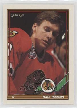 1991-92 O-Pee-Chee - [Base] #495 - Mike Hudson