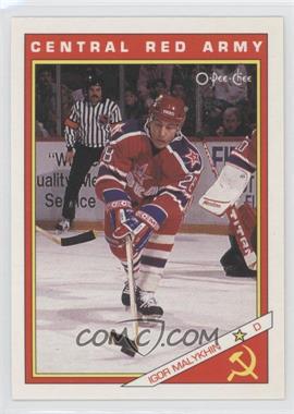 1991-92 O-Pee-Chee - Russians #20R - Igor Malykhin