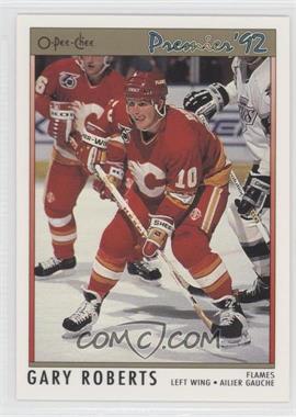 1991-92 O-Pee-Chee Premier - [Base] #126 - Gary Roberts