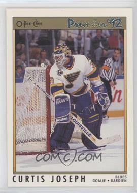 1991-92 O-Pee-Chee Premier - [Base] #165 - Curtis Joseph