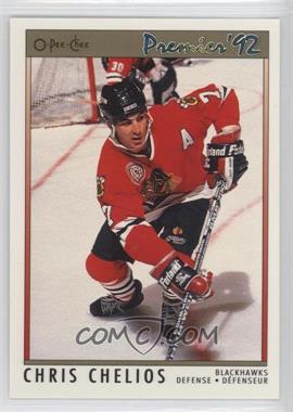 1991-92 O-Pee-Chee Premier - [Base] #17 - Chris Chelios