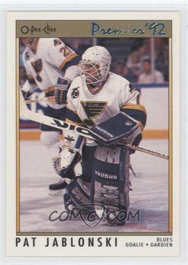 1991-92 O-Pee-Chee Premier - [Base] #29 - Pat Jablonski