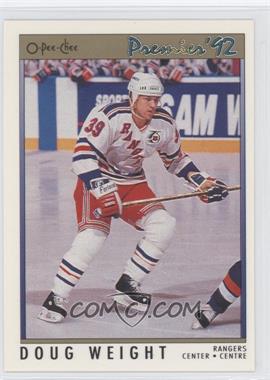 1991-92 O-Pee-Chee Premier - [Base] #32 - Doug Weight