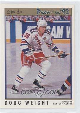 1991-92 O-Pee-Chee Premier - [Base] #32 - Doug Weight